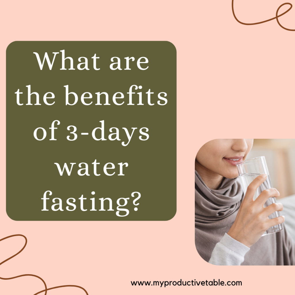 What are the benefits of 14-Days water fast?